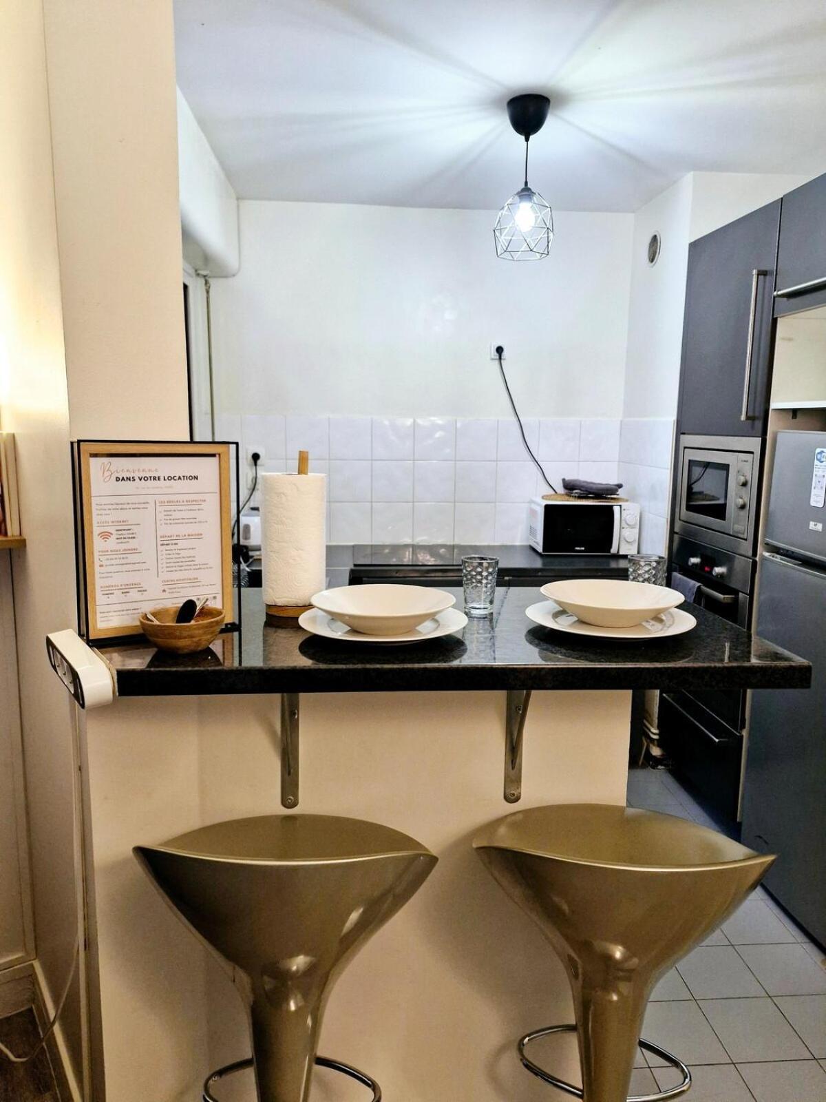 Bel Appartement Parisien Exteriör bild